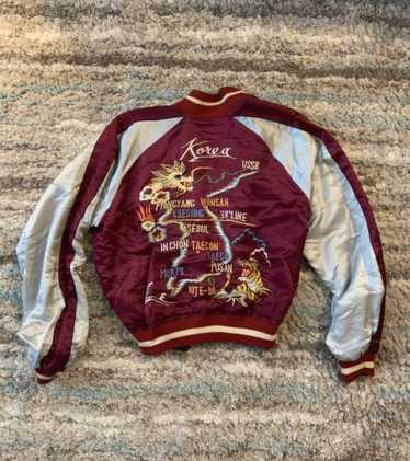 【vintage】50s souvenir jacket ピンクカラー vintage】50s souvenir jacket ピンクカラー