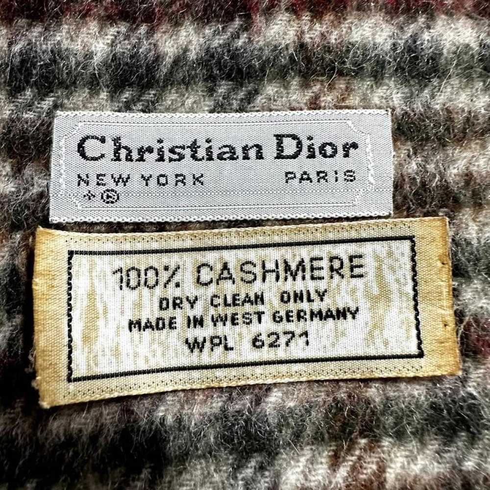 Dior Cashmere scarf - image 2