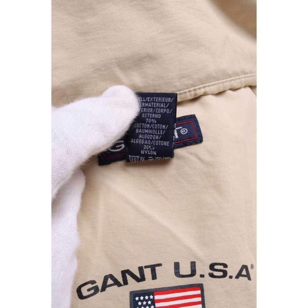 Gant GANT Beige Windcheater Cotton Nylon Harringt… - image 11