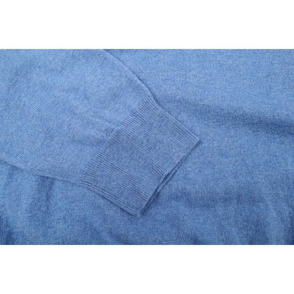 Gant GANT Blue V-Neck Wool Cotton Jumper S - image 5