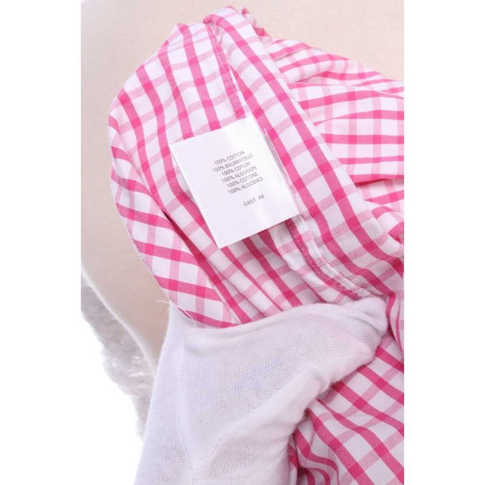 Gant GANT Pink Cotton Check Regular Fit Pinpoin S… - image 11