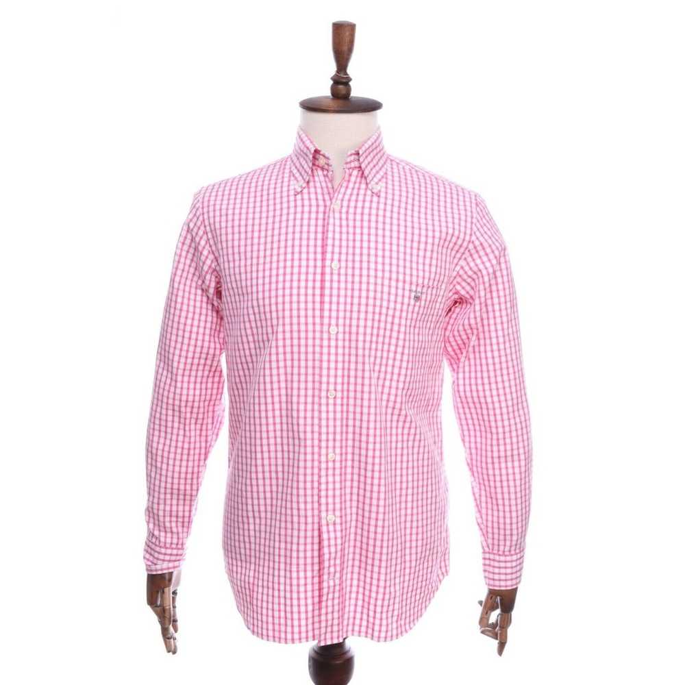 Gant GANT Pink Cotton Check Regular Fit Pinpoin S… - image 1