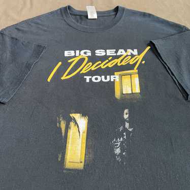 Big Sean  Rap Tees  Tour Tee Big Sean I Decided