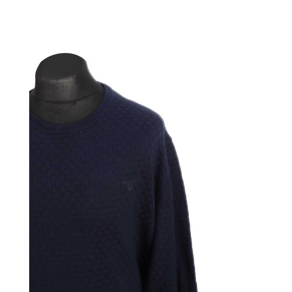 Gant GANT Pullover Navy Blue Cotton Logo Men's Ju… - image 4