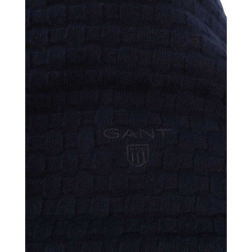 Gant GANT Pullover Navy Blue Cotton Logo Men's Ju… - image 6