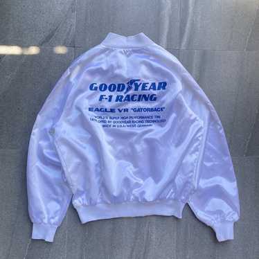 Bomber Jacket × Racing × Vintage Good year racing… - image 1