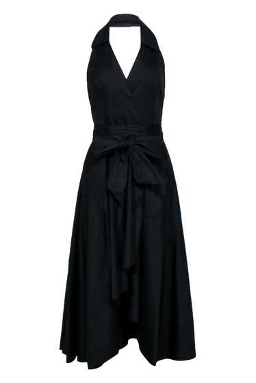 Milly - Black Backless Halter Maxi Dress Sz 10