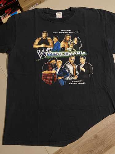 Vintage × Wwe × Wwf Vintage RARE WWF Wrestlemania 