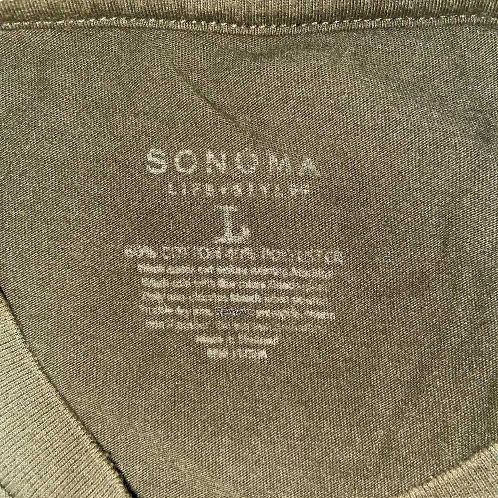 Sonoma Dark Green Biker Tee - image 3