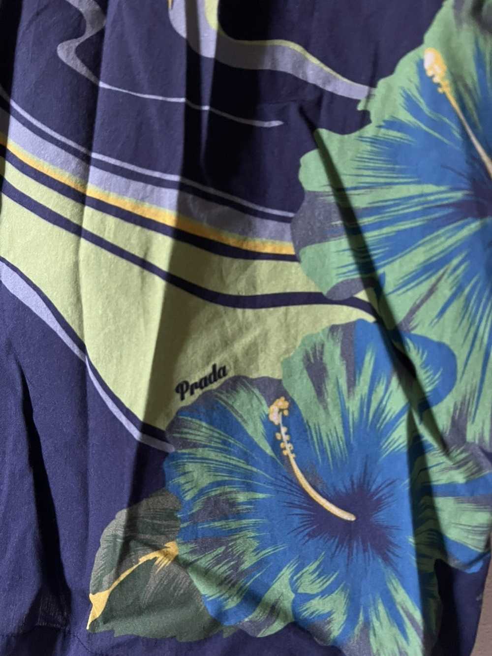 PRADA FW18 Banana Flame Hawaiian Camp Bowling Shirt Unisex Styling💛🍌🔥