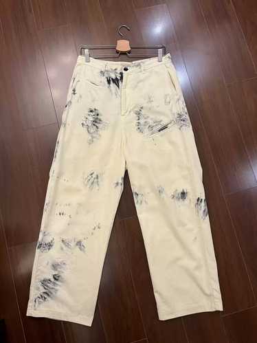 パンツ KAPITAL KOUNTRY REDUX ASHBURY DYE KAPITAL Kountry Redux Ashbury Dye Pants Tie-Dye White/Black
