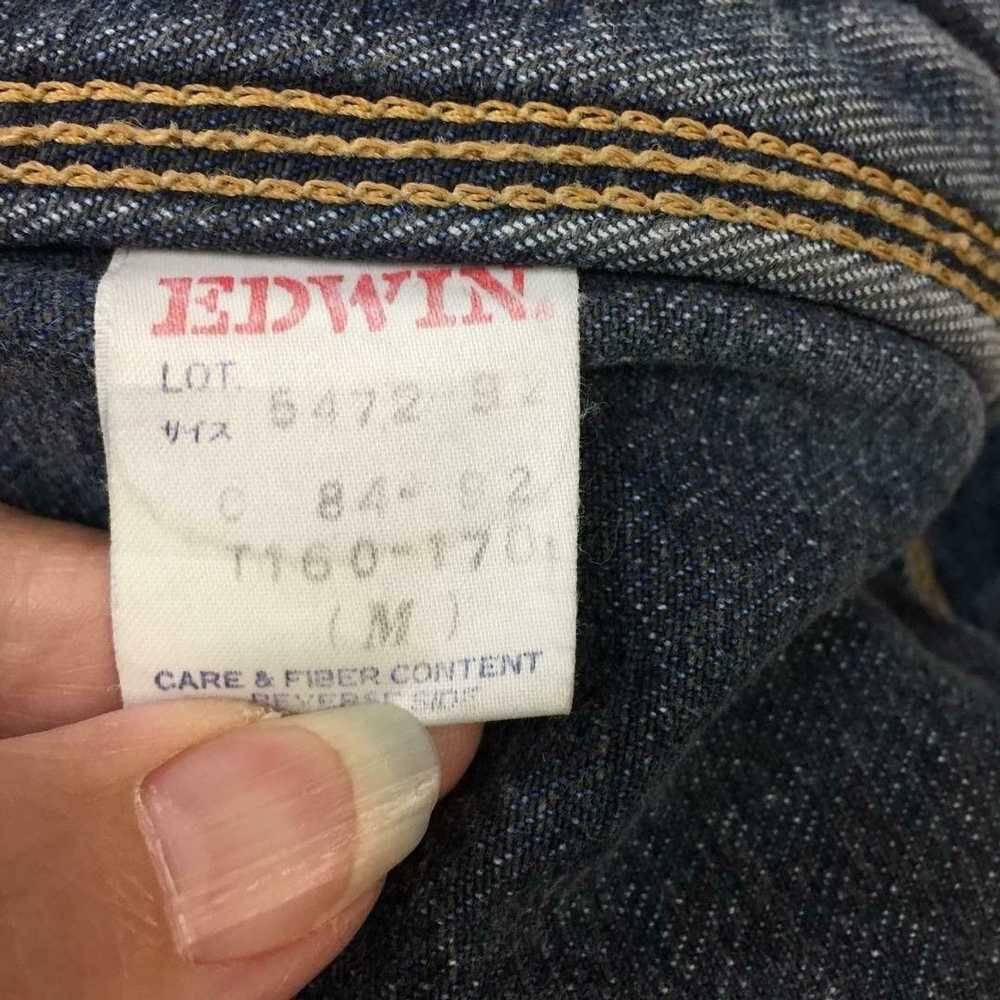 Edwin Edwin Trucker Jean Jacket Vintage - image 3