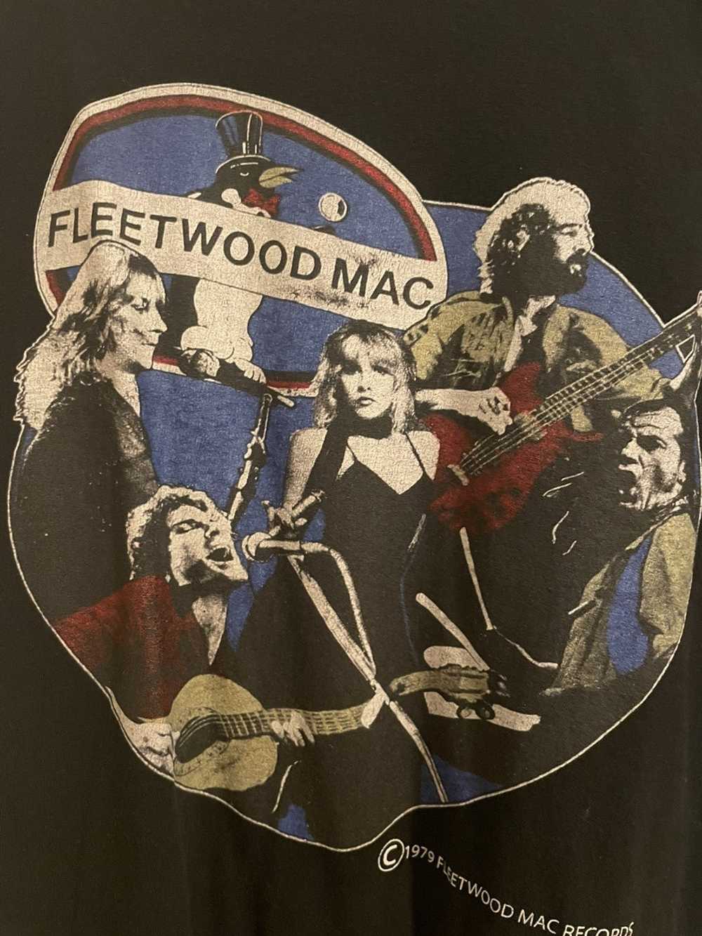 Band Tees × Made In Usa × Vintage Fleetwood Mac c… - image 2