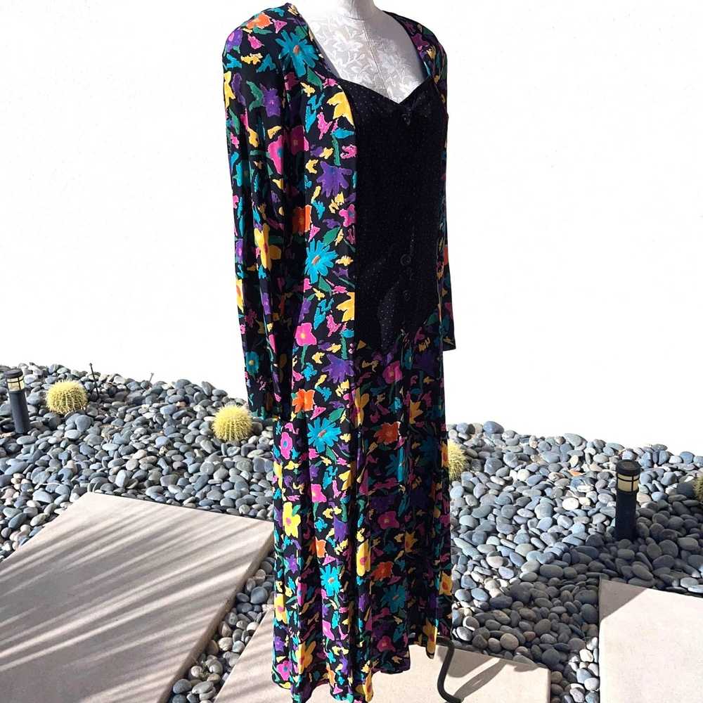 Vintage Carole Little Vintage Dress Womens Size 1… - image 9