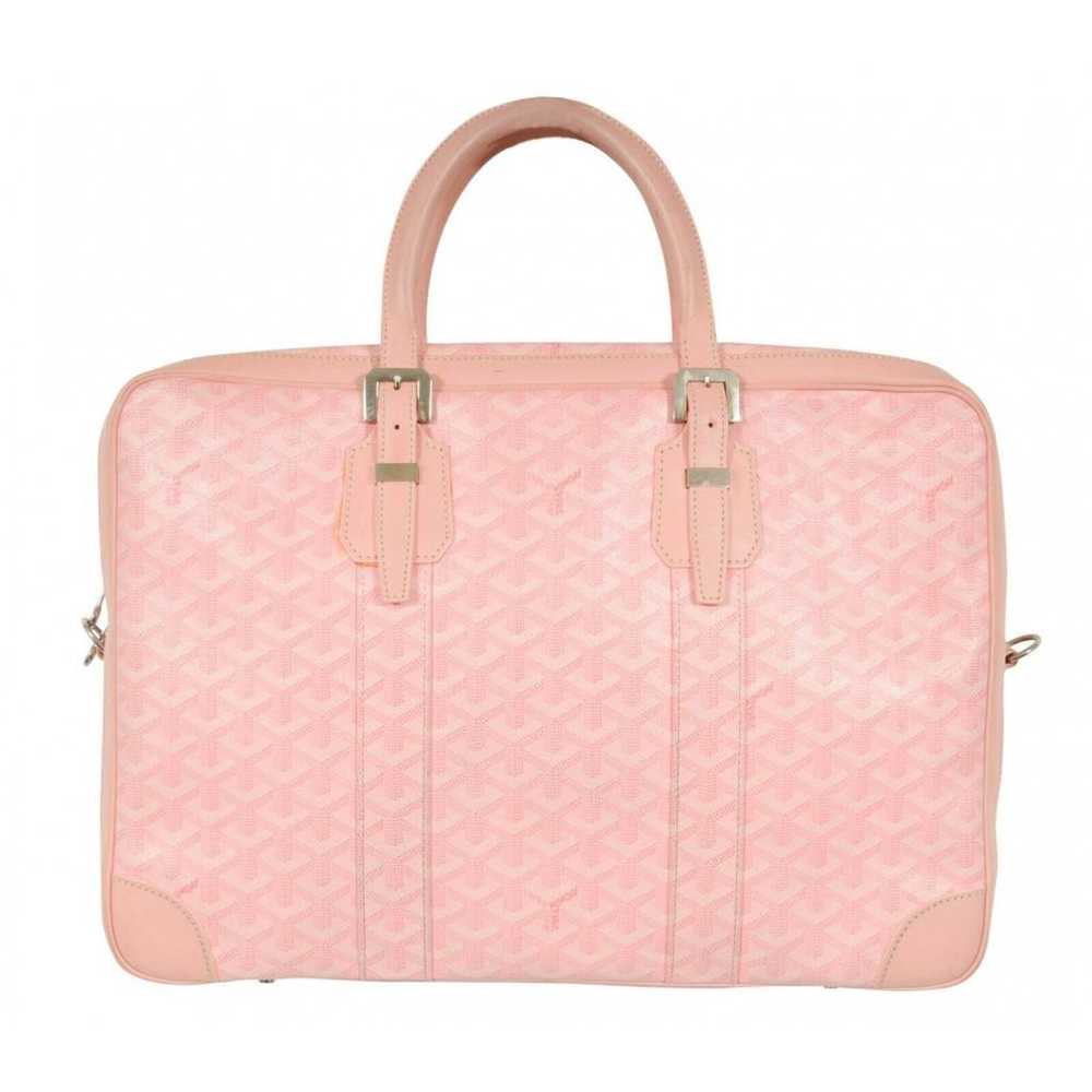 Goyard Ambassade leather handbag - image 5