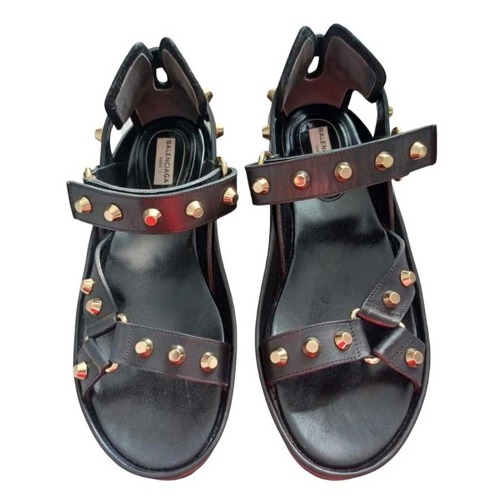 Balenciaga Leather sandals - image 1