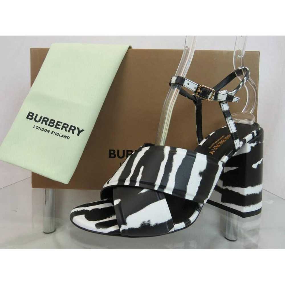 Burberry Leather sandal - image 6