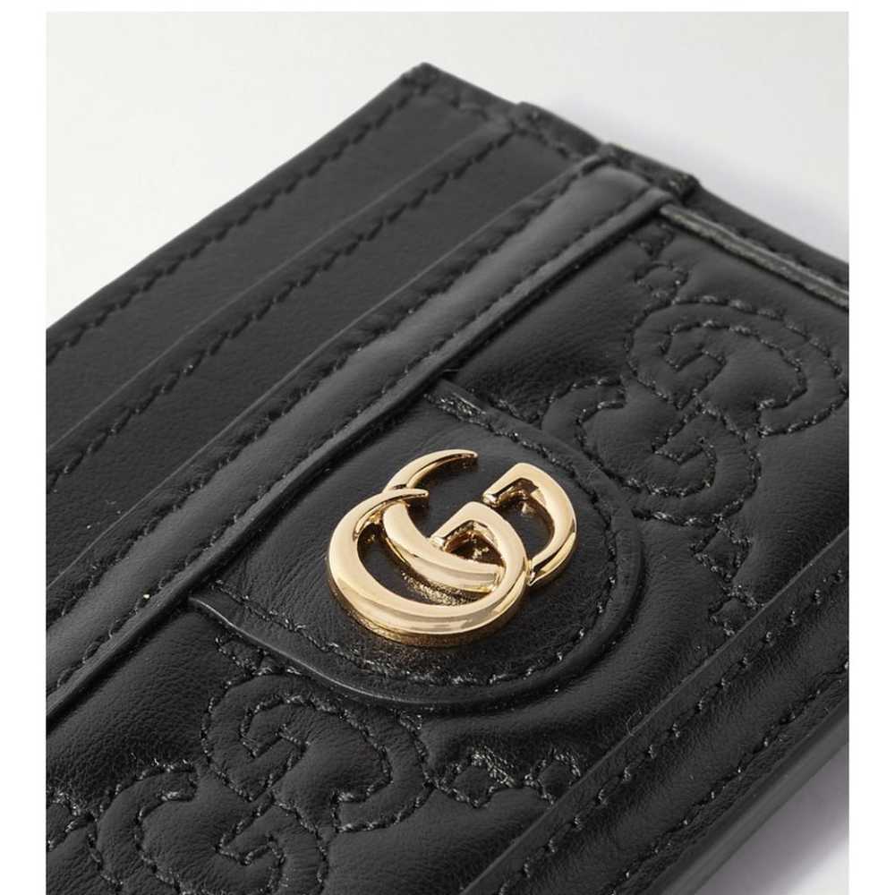 Gucci Marmont leather card wallet - image 3