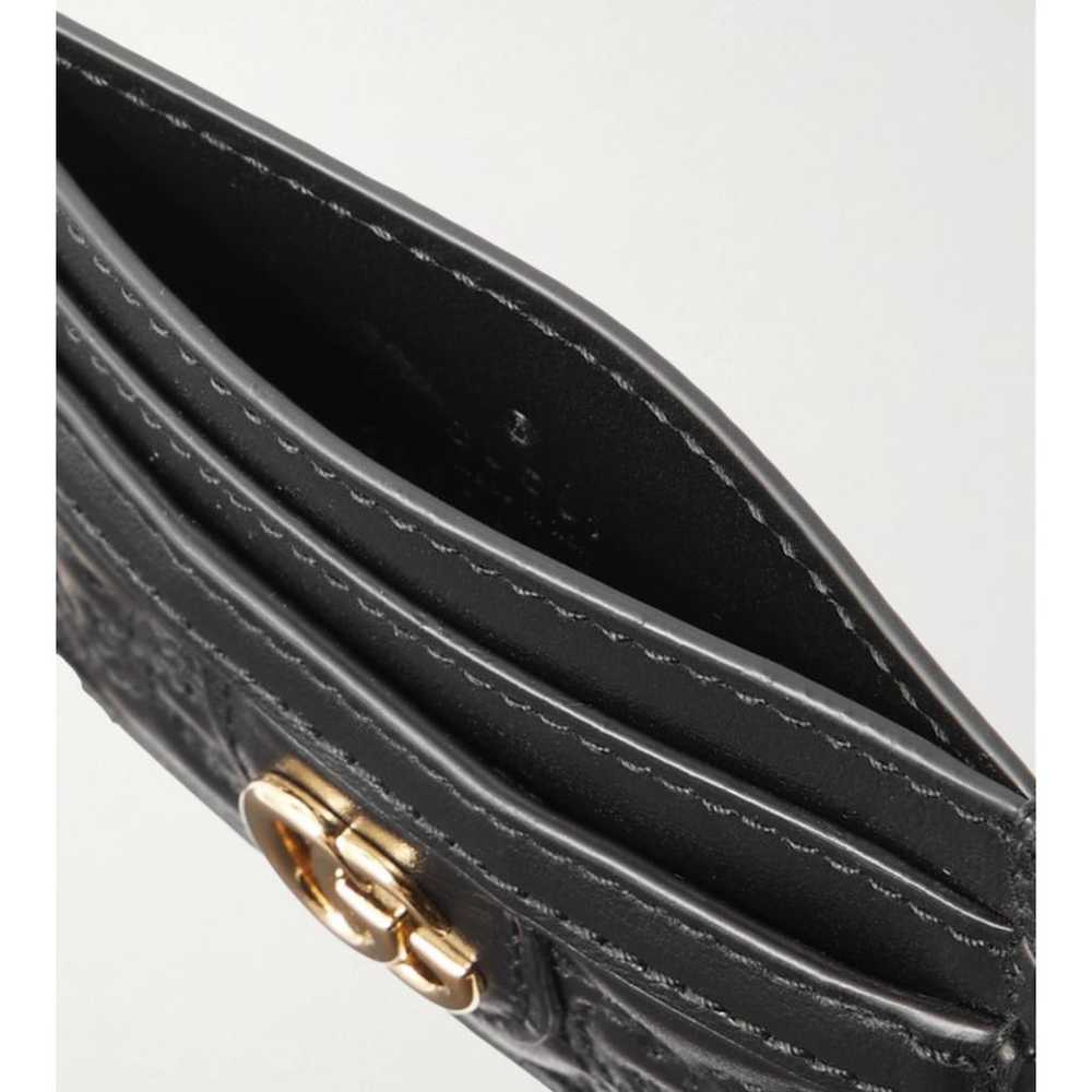 Gucci Marmont leather card wallet - image 4