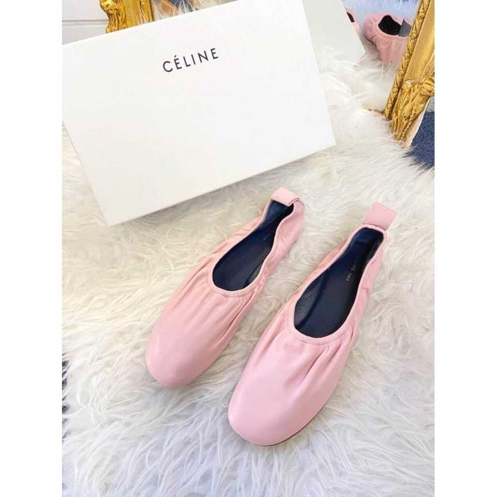 Celine Leather ballet flats - image 4