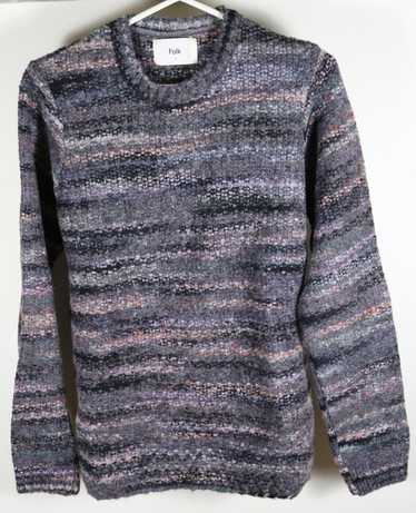 Folk Folk Melange Chunky Knit Sweater Size 3 Medi… - image 1