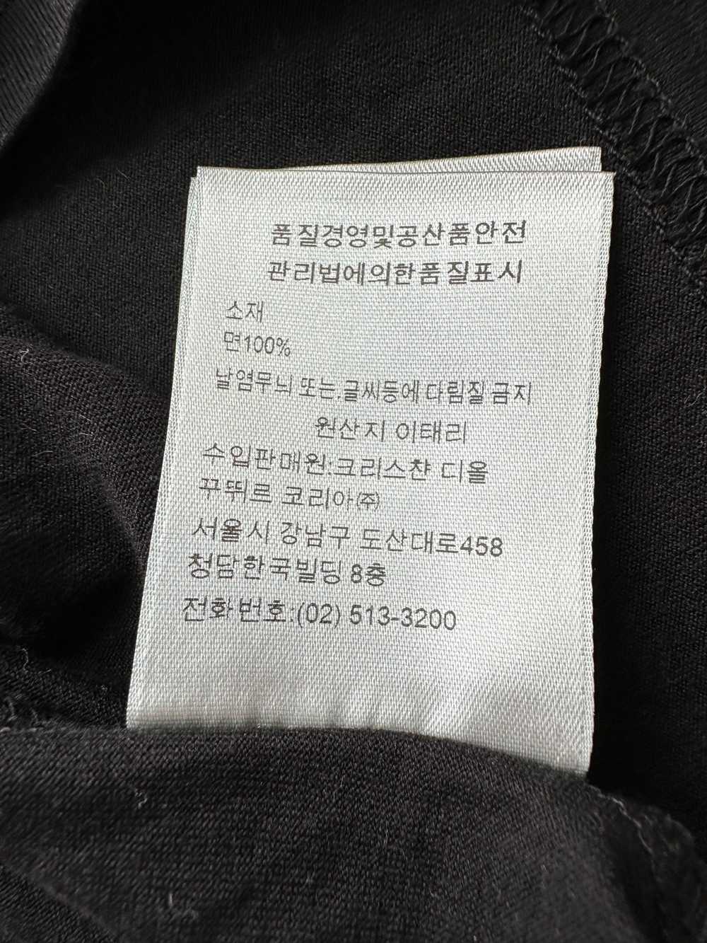 Dior Christian Dior Atelier Black Faded Logo Tee - image 6