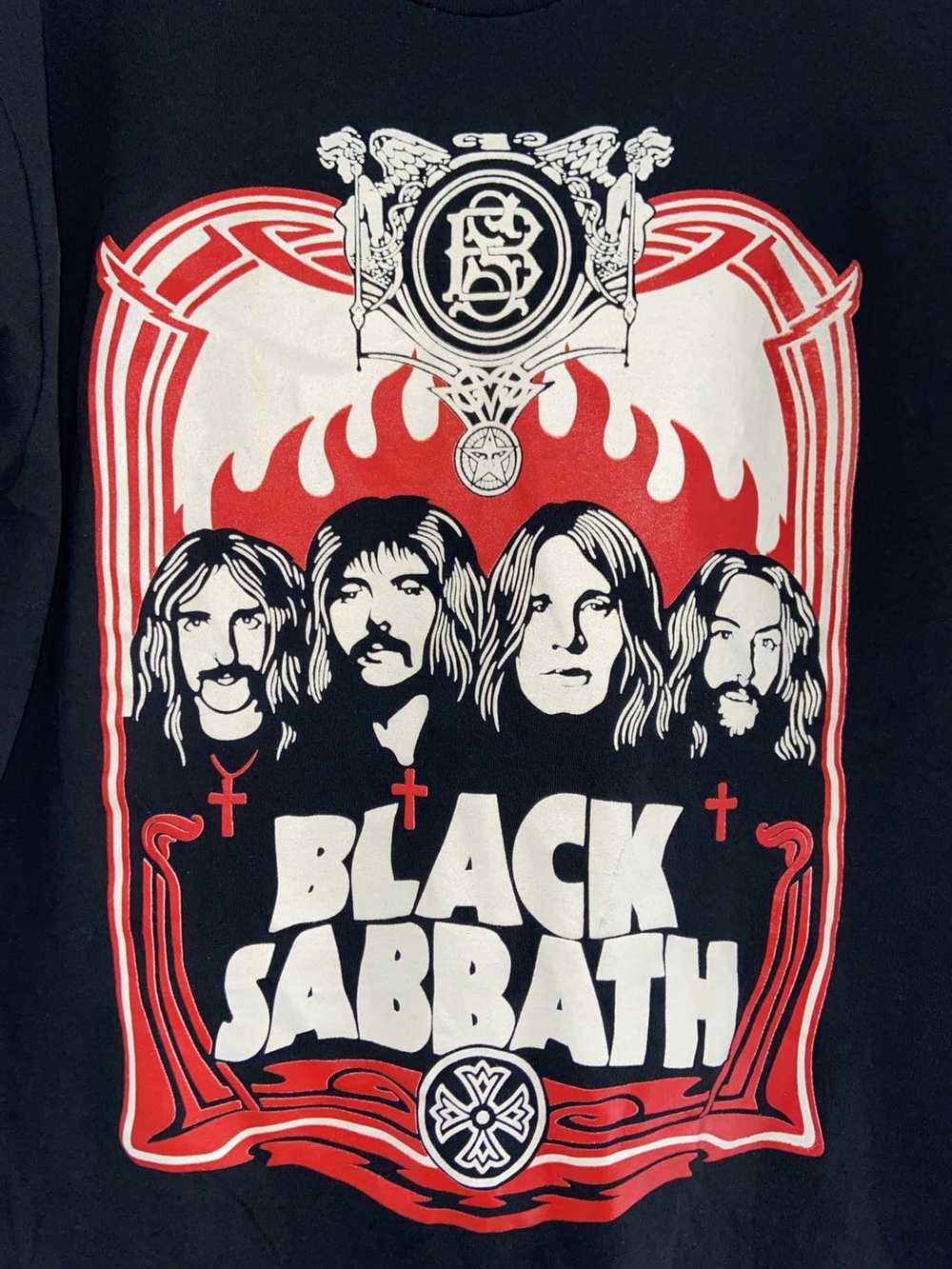 Band Tees × Black Sabbath × Rock T Shirt Black Sa… - image 2