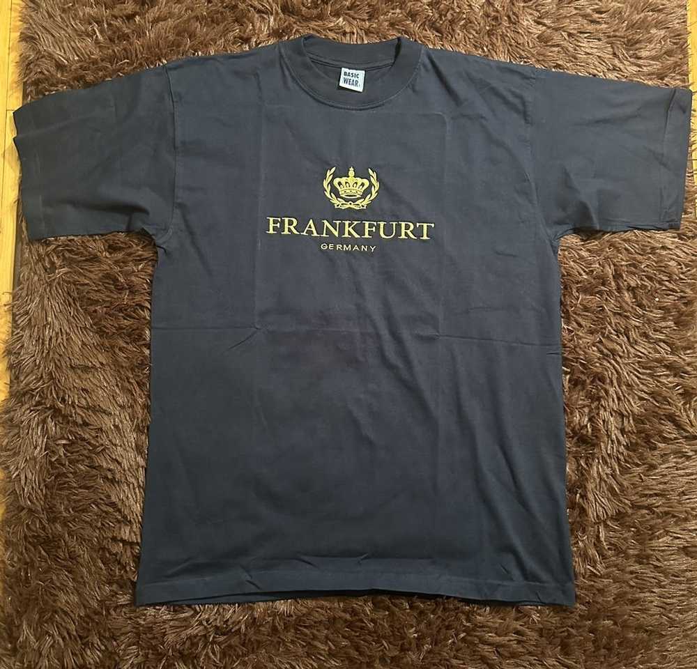 German × Vintage Vintage Germany Frankfurt T-Shir… - image 1