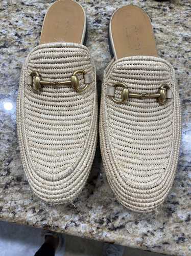 Gucci Gucci Natural Raffia Agadir Malaga Kid Prin… - image 1