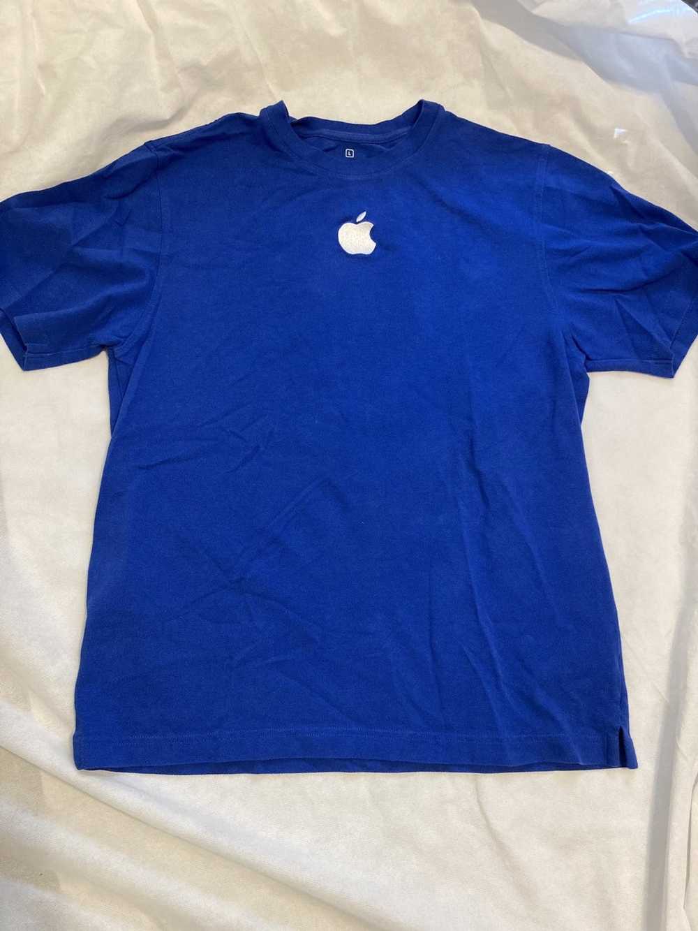 Apple × Vintage VTG Y2K Apple employee shirt - image 1