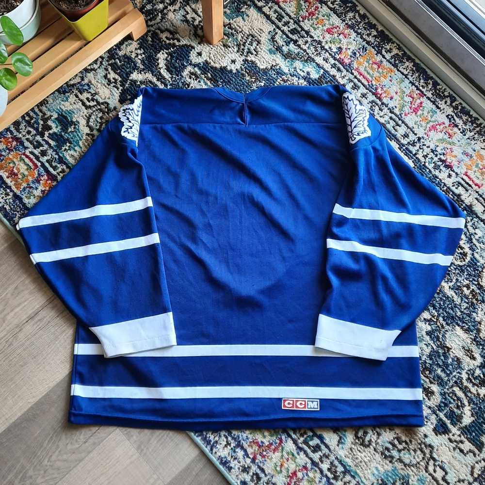 Ccm × Jersey × Vintage 90s Toronto Maple Leafs CC… - image 2