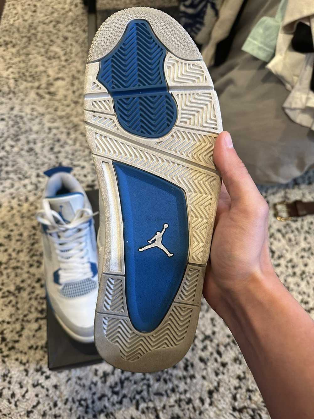 Jordan Brand × Nike Air Jordan 4 Military Blue Sz… - image 10