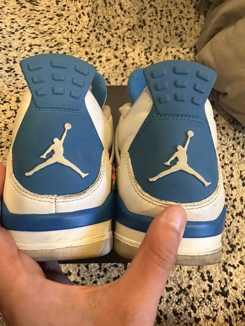 Jordan Brand × Nike Air Jordan 4 Military Blue Sz… - image 4