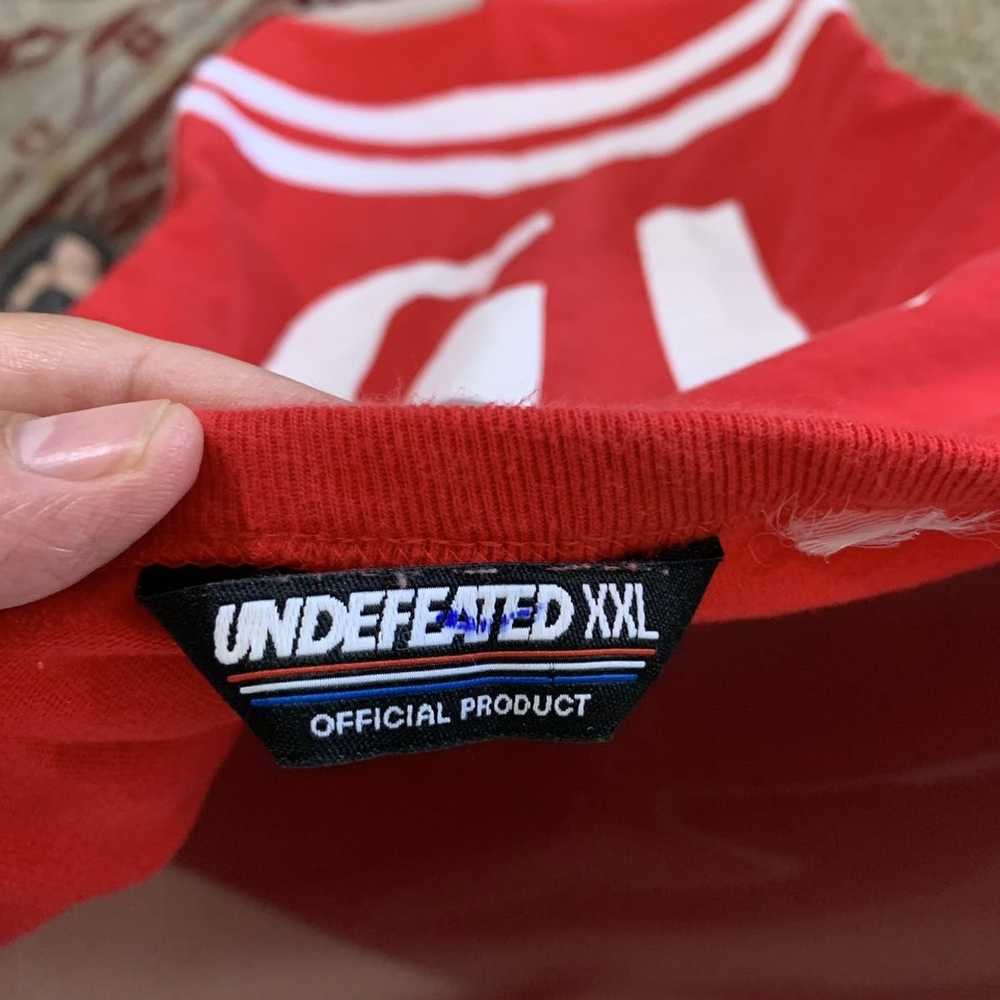 Undefeated Undefeated Logo 15 LS jersey style t s… - image 10