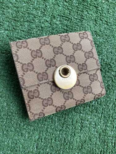 Gucci GG canvas bifold wallet