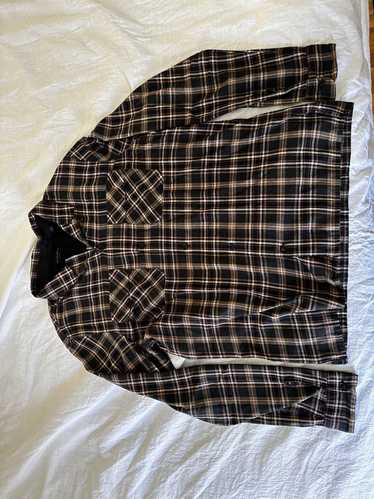 Allsaints BROWN FLANNEL