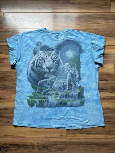 Liquid Blue Vintage white tigers tShirt