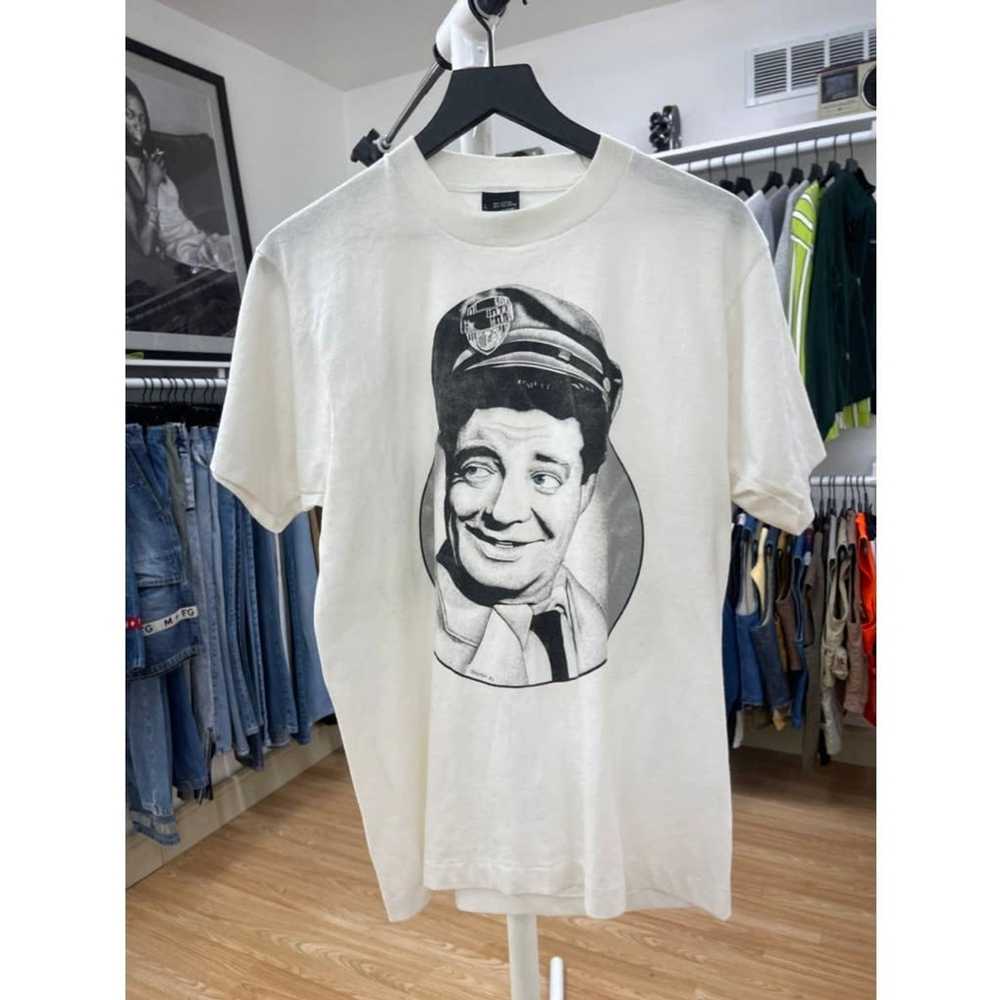 Screen Stars White Vintage Jackie Gleason printed… - image 3