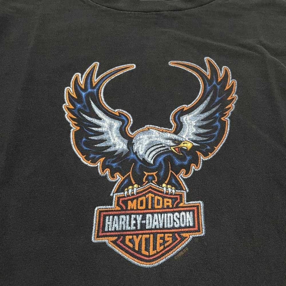 Harley Davidson Vintage 90s Harley Davidson Eagle… - image 3