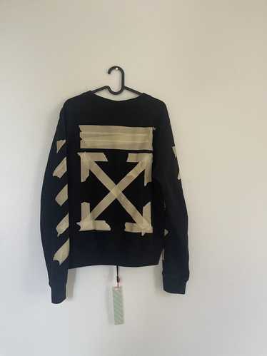 Off-White Off white golden tape arrows sweatshirt - image 1