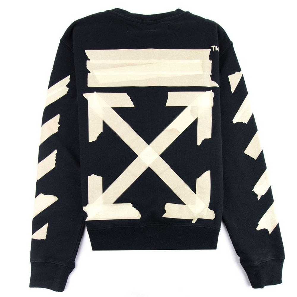 Off-White Off white golden tape arrows sweatshirt - image 3