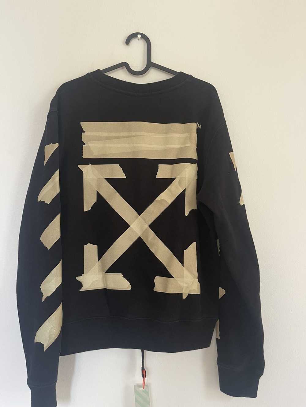 Off-White Off white golden tape arrows sweatshirt - image 6