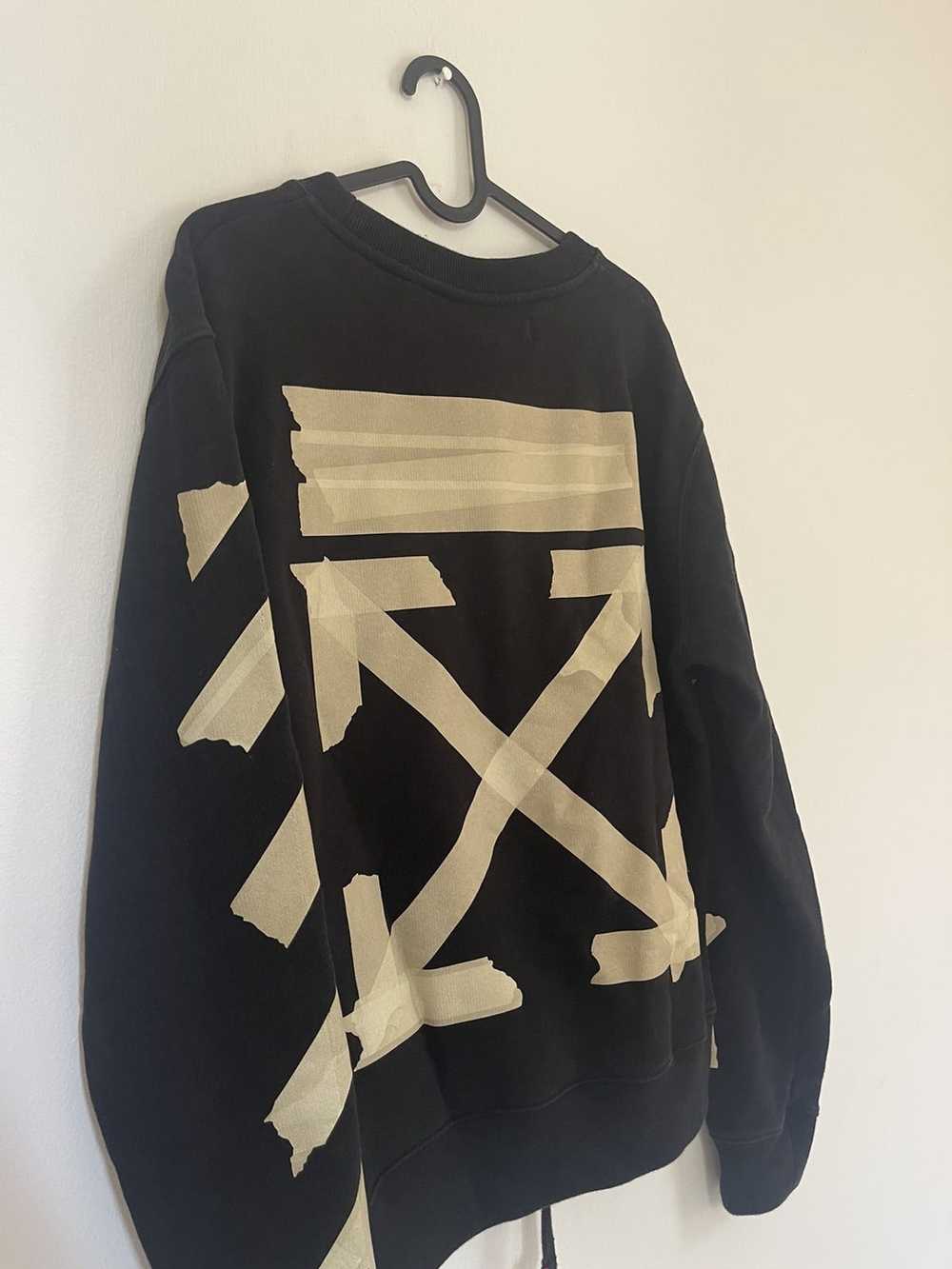 Off-White Off white golden tape arrows sweatshirt - image 7