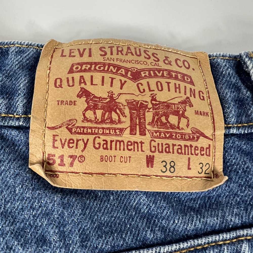 Levi's × Vintage Vintage 90s Levi's Jeans 517 Boo… - image 11