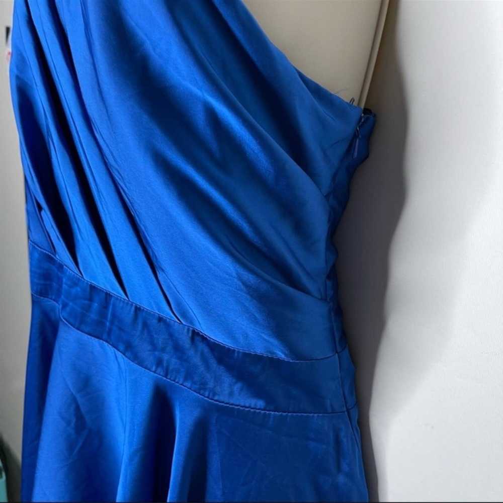 Other Mac Duggal Cobalt Blue One Shoulder High Lo… - image 8