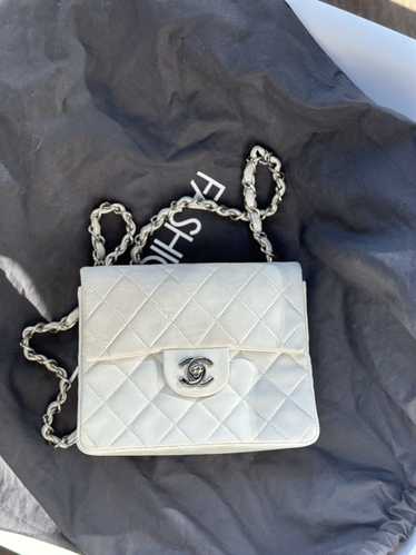 Chanel Chanel mini square flap white