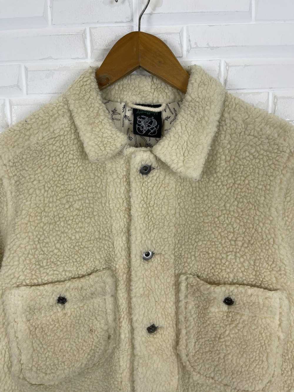 Japanese Brand × Streetwear RARE DEEP PILE SHERPA… - image 3