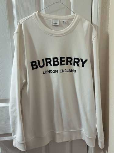 Burberry Burberry London England Sweatshirt In Whi