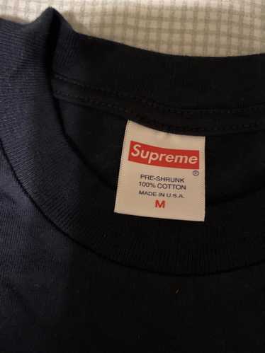 Supreme Supreme “Everything Is Shit” Navy Shirt