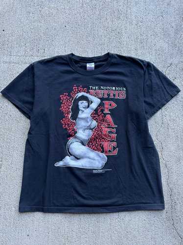 Vintage 2000s Bettie Page Pinup Shirt
